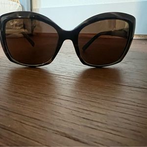 Maui Jim Tortoiseshell & Teal Sunglasses